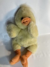 Beverly Hills Teddy Bear Co. Plush Puppet 13  Yellow Chick