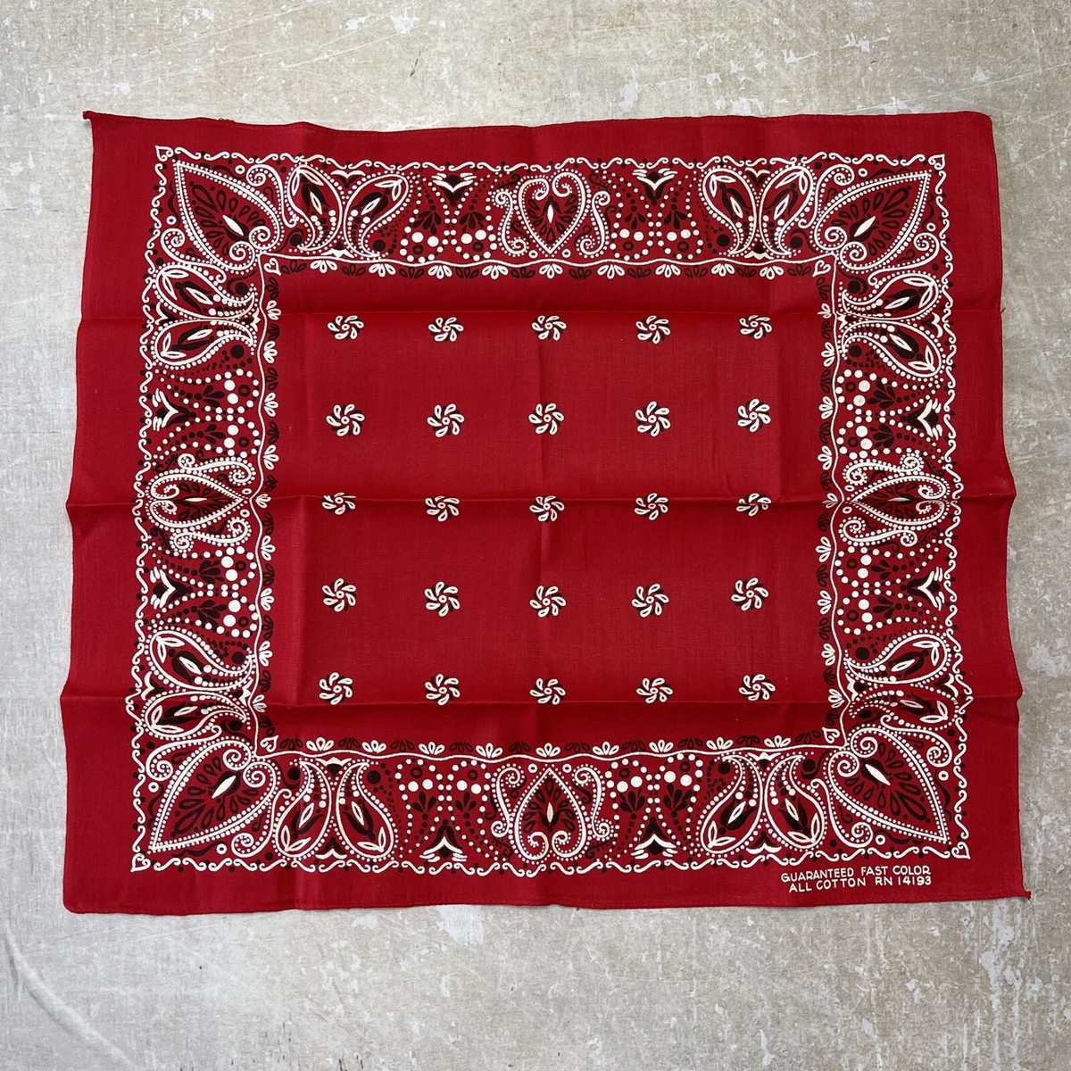 小物 60's Vintage bandanna cross pattern 小物 60's Vintage bandanna cross pattern Vintage 60's Fast