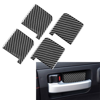 Carbon-Faser-Türgriffschale-Abdeckungsverkleidung Für Toyota Tundra 2014 2021 19