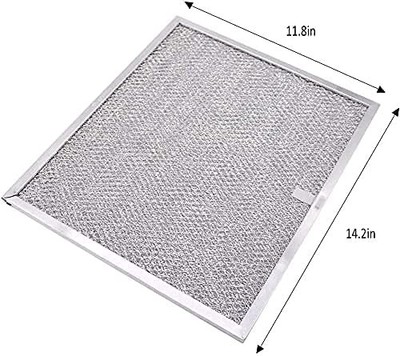 Broan BPS1FA30 Range Hood Filter Replacement – 11-3/4 X 14-1/4 X 3/8 Inch Grease Filter For 30” Allure QS1, QS2, WS1 (2-Pack)