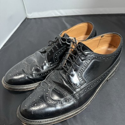 Vintage Florsheim Imperial Kenmoor Leather Longwing Black  display picture 1