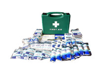 BSI Catering Medium First Aid Kit Approved Emergency Kitchen Burn Dressing