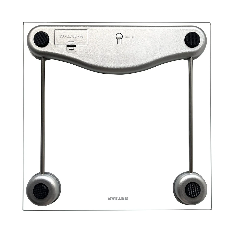 Báscula de baño digital de vidrio Salter primera báscula de baño digital para peso corporal en t... Foto 2 de 4