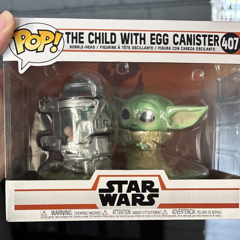 Funko Pop! Star Wars The Child w/ Egg Canister #407 Bobblehead Figure