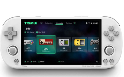 TRIMUI Smart Pro TG5040 Handheld Spielkonsole Linux IPS 128GB SD WLAN Weiß