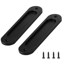 2 Pack Barn Door Handles 6 Inch, Sliding Barn Door Pull Handle, Recessed Door...