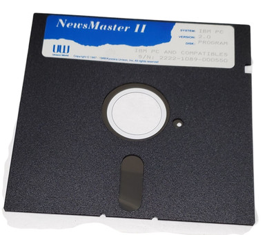 Vintage News Master II 5.25 Disks IBM DOS Computer Software | eBay