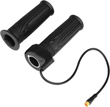 Ebike Throttle Grip, 1 Pair 20X 3 Pin Waterproof Electric Bicycle Full Twist Thr