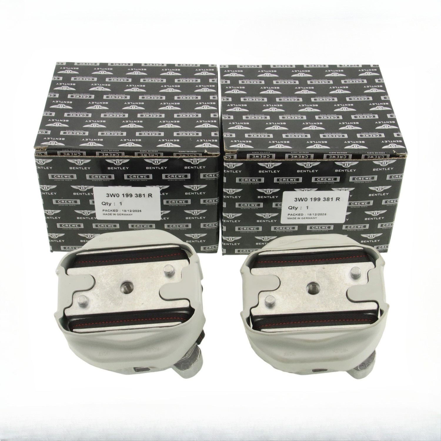 Bentley Continental GT 2007-2022 Engine mounts 2 pcs P/N 3W0199381R