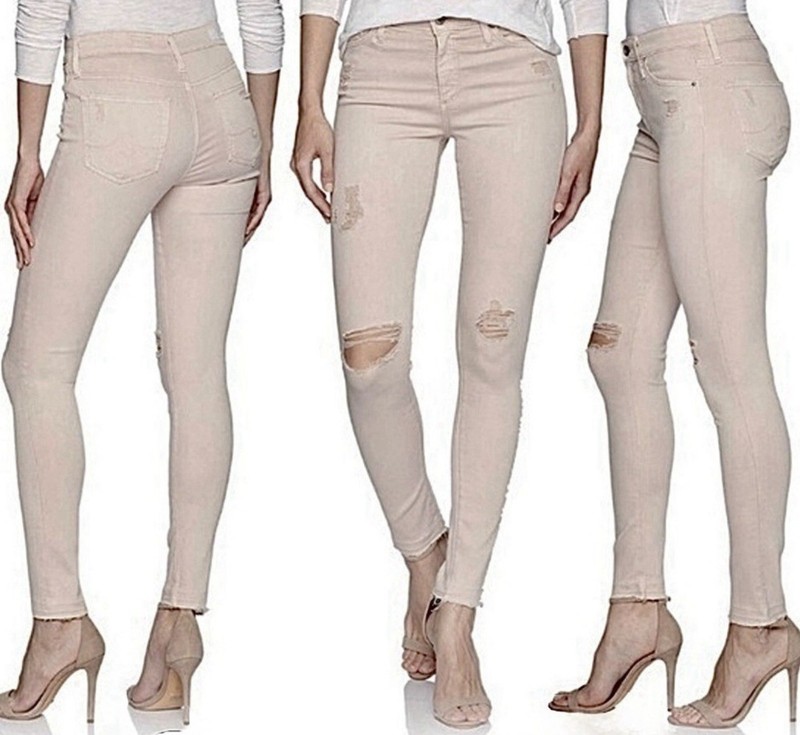 AG The Super Skinny Legging Ankle Blush Size 28