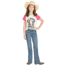 BG4MD08615 Rock  Roll Girls' Bootcut Jeans NEW