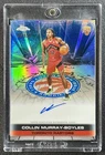 COLLIN MURRAY-BOYLES 2025-26 TOPPS CHROME AUTO ISSUE ROOKIE BLUE REFRACTOR /150