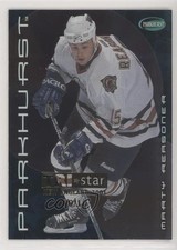 2001-02 ITG Parkhurst Tri-Star New England /10 Marty Reasoner #229 1s8