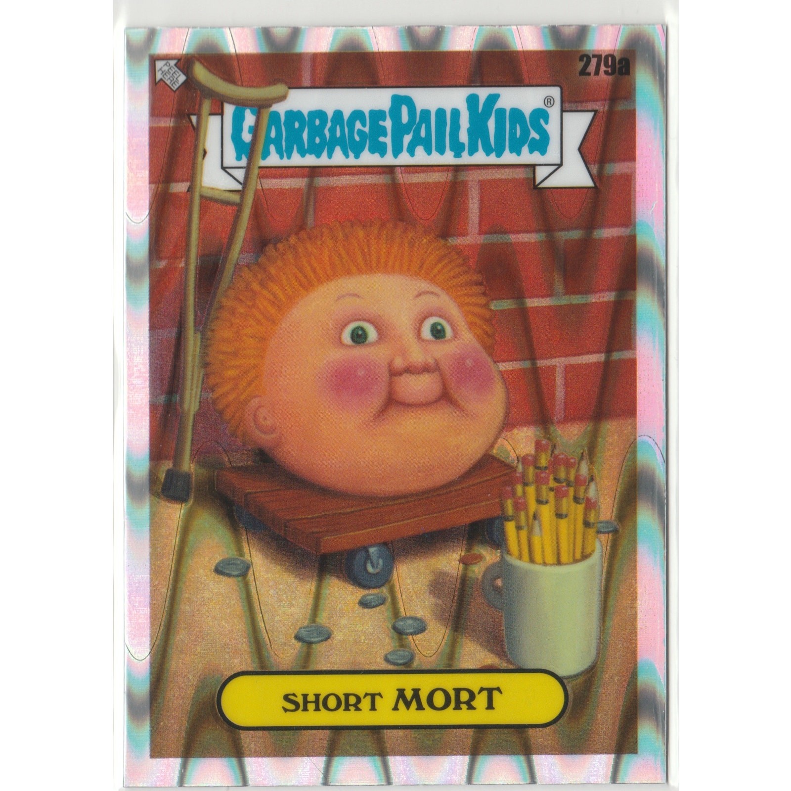 Short Mort #279a Drool Raywave 2024 GPK Chrome Series 7 CS7