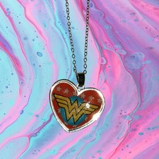 DC Comics Girls osfm Wonder Woman Necklace