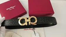 Ferragamo Men's Leather Belt Size 85-90-100-105 W/BOX