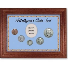1949 Birthyear Coin Gift Set Cherry Frame