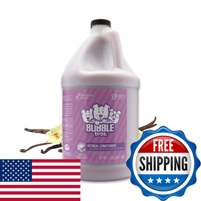 Bubble Bros. Oatmeal Dog Conditioner 1 Gallon - Naturally Derived Ingredients