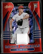 2022 Panini Absolute #ARM-GO Glenn Otto Absolute Rookie Red #/99