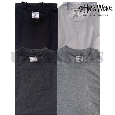 2-PACK SHAKA WEAR SUPER MAX HEAVY-WEIGHT T-SHIRT *5 COLORS