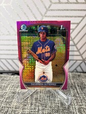 DAIVERSON GUTIERREZ 2023 Bowman Chrome Mega Box 1st Fuchsia /199 METS