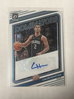 2022-23 Donruss Optic Caleb Houstan Rookie Dominators #/99 Auto #RDS-CHS