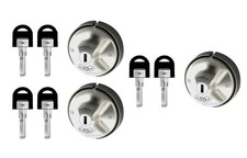 Daken Saturn EVO 3er Set Diebstahlsicherung Sicherheitsschl&ouml;sser f&uuml;r Transporter