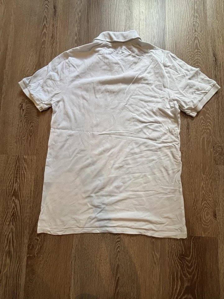 White Polo Ralph Lauren Custom Fit Polo Shirt - Size XL - Excellent Condition - Image 2 of 4