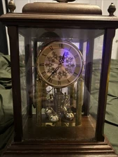 Kundo Kieninger & Obergfell Vintage Quartz Anniversary Clock Germany