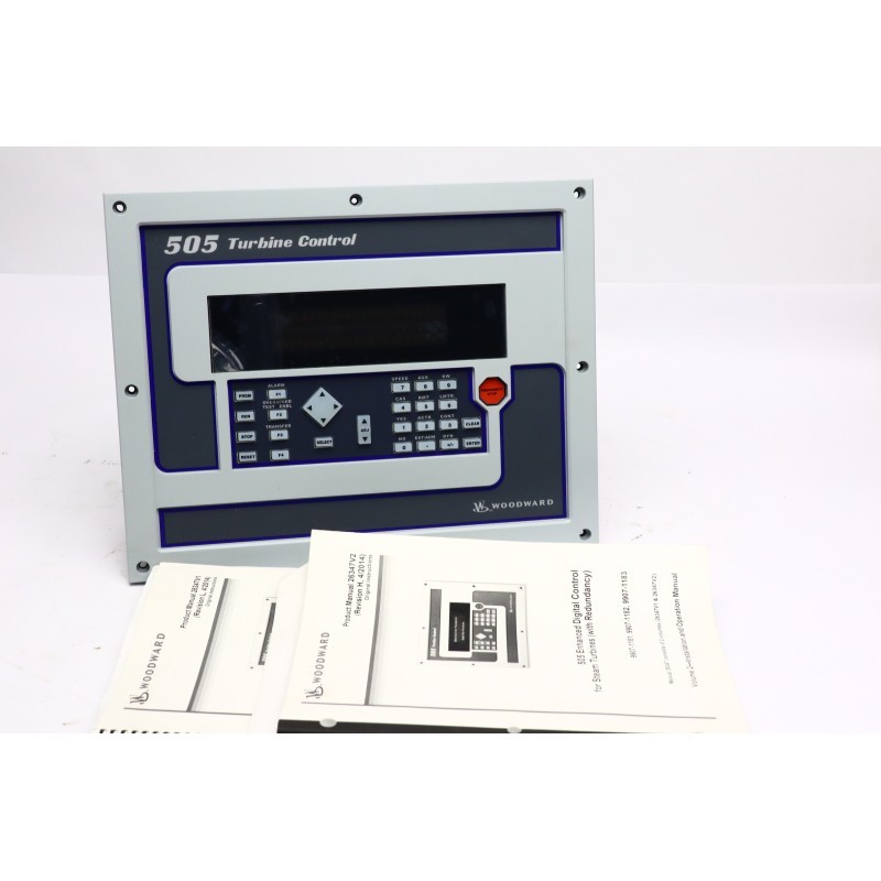 Woodward 9907-1183 505 Turbine control operator panel READ DESC (P157)