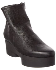 Arche Sixizz Leather Platform Bootie Women's Black 40