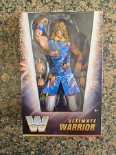WWE Ringside Ex Elite Ultimate Warrior Wrestlemania Brand New 