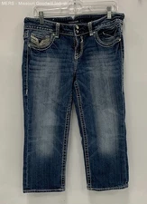 Vigoss Women's Chelsea Capri Denim Jeans - Size 9/10 - 21L