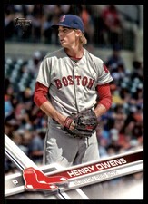 Henry Owens 2017 Topps #69 Boston Red Sox MLB READ FREE SHIPPING AutographDen