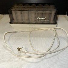 Vtg Clairol Kindness 3-Way Hairsetter Mist Hot Rollers K-420S Z No Clips - Works