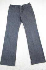 Gap Vintage Charcoal Grey Dress Denim Pant Women Size 10 Long Slacks