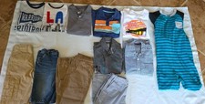  Lot Mix Of 12! Boy Clothes Size 8-10 SPRING ...