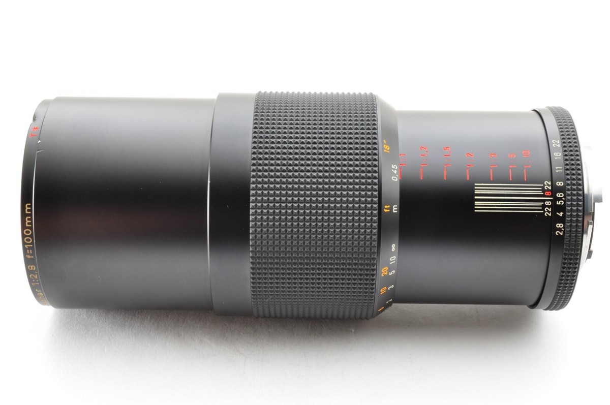 CONTAX Carl Zeiss Makro-Planar 100mm f2.8 AEJ EXC+++++ MF