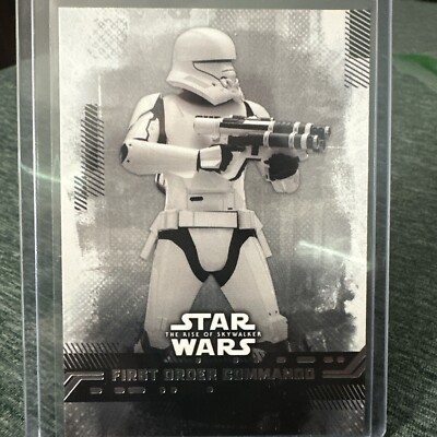 Star Wars The Rise of Skywalker Trading Card #36 First Order Commando