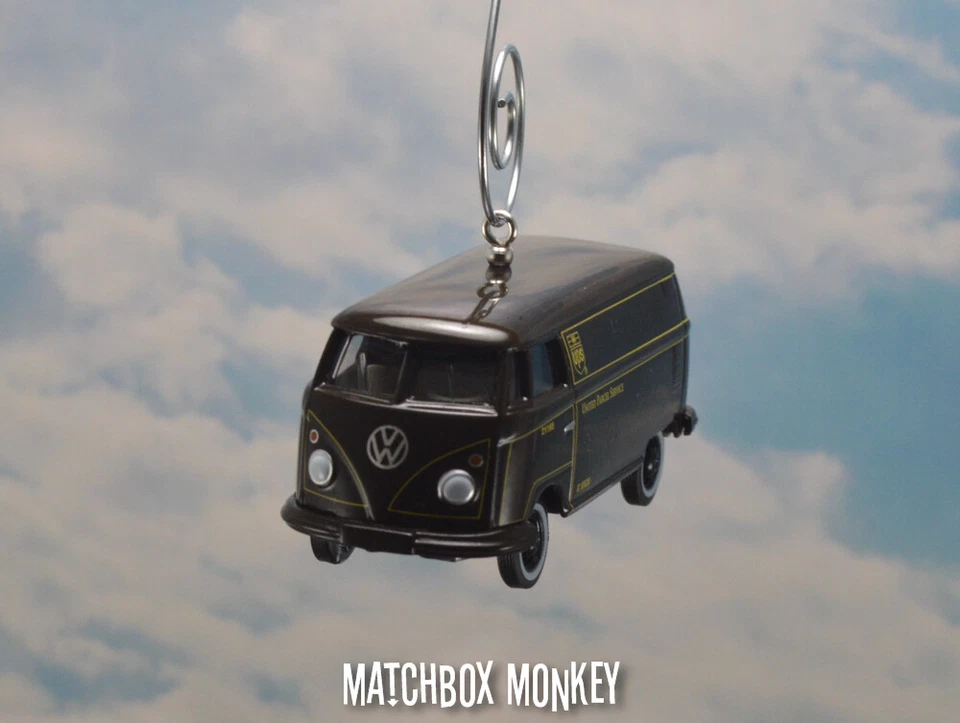 Volkswagen VW Panel Van Adorno de Navidad UPS United Servicio de Paquetería Entrega Foto 3 de 4