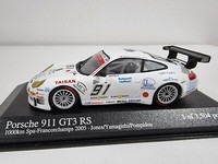 Porsche 911 GT3 RS #91 1000 KM SPA 2005 Jones Yamagishi Minichamps 400056991