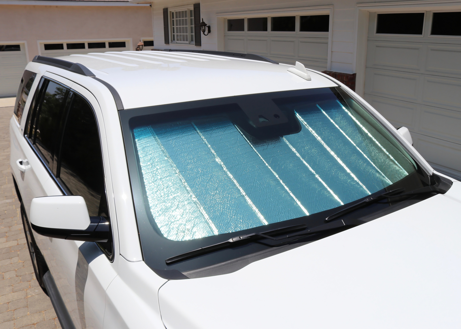 Reversible Summer/Winter Folding Windshield Shade for 1984-1996 Ferrari 512 M, 5
