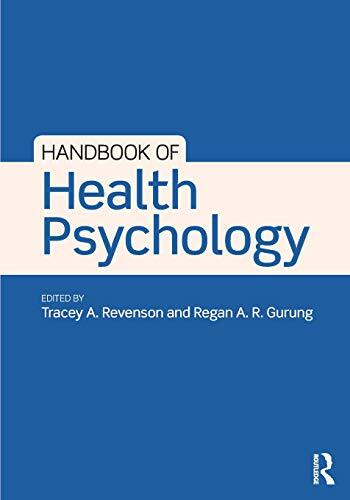 Handbook of Health Psychology, Revenson, Gurung 9781138052826 Free Shipp PB..
