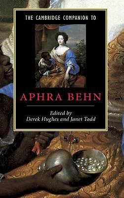 The Cambridge Companion to Aphra Behn Hughes Todd Hardback 9780521820196