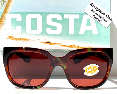 Costa Del Mar WATERWOMAN Palm Tortoise POLARIZED Copper 580P  display picture 2