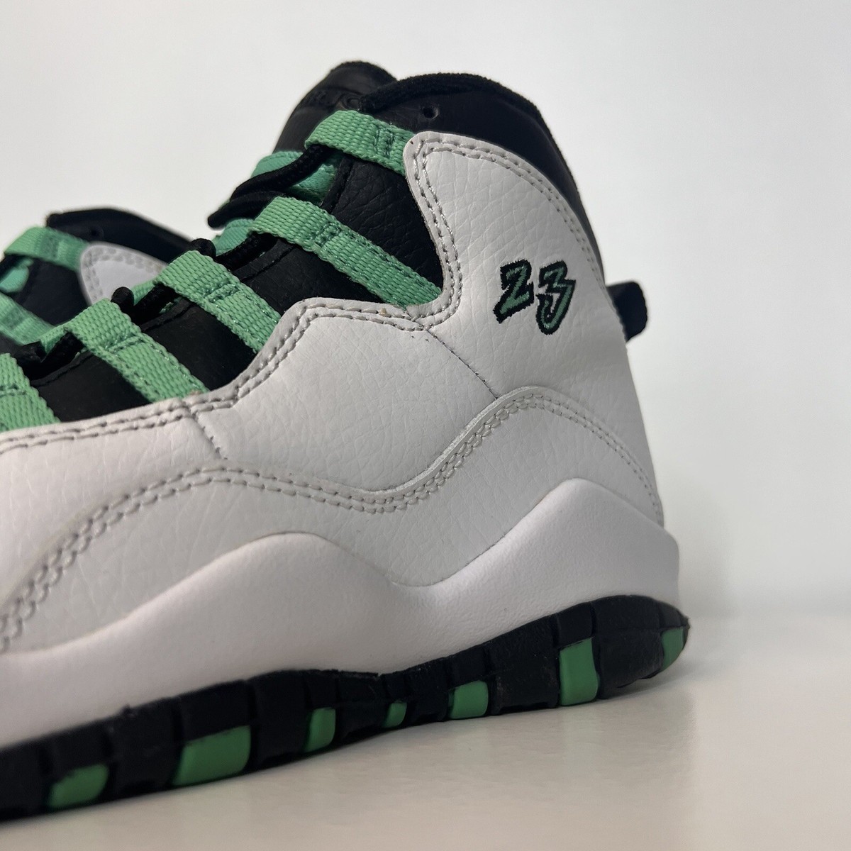 【美品】NIKE AIR JORDAN 10 RETRO 29.5㎝ Air Jordan 10 Retro Seattle White Black Green 310805-137