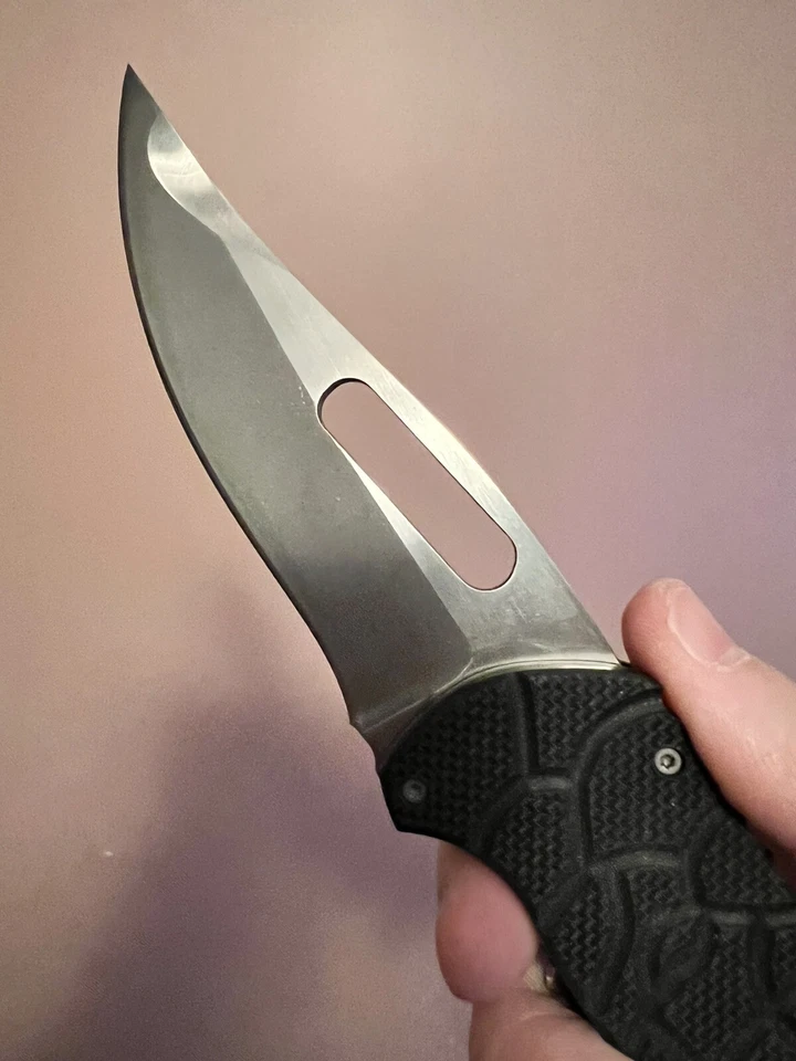 Mikkel Willumsen Full Custom Blondie Folding Knife RARE - Image 3 of 4