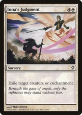 Worldwake Iona's Judgment MTG Magic the Gathering NM