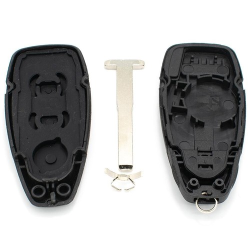 Smart Key Case Shell Cover Suits Ford Mondeo Focus Kuga C Max Fiesta 2010-2016 - Picture 4 of 7