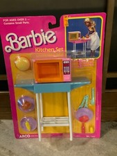 Mattel Arco Toys 1988 Barbie Kitchen Set Microwave 7347